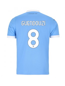 Billige Lazio Matteo Guendouzi #8 Hjemmedrakt 2025-26 Kortermet